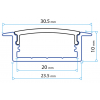 Difusor Opal DOHL6 (por metro)